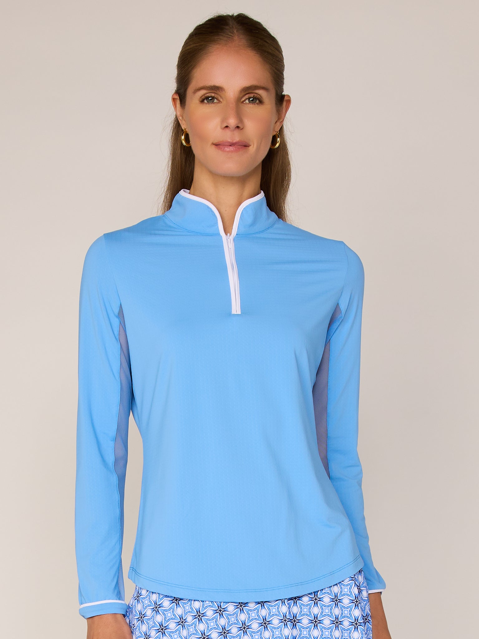 トップス Li adidas Soft Lux Quarter-Zip - Green | Free Shipping with adiClub